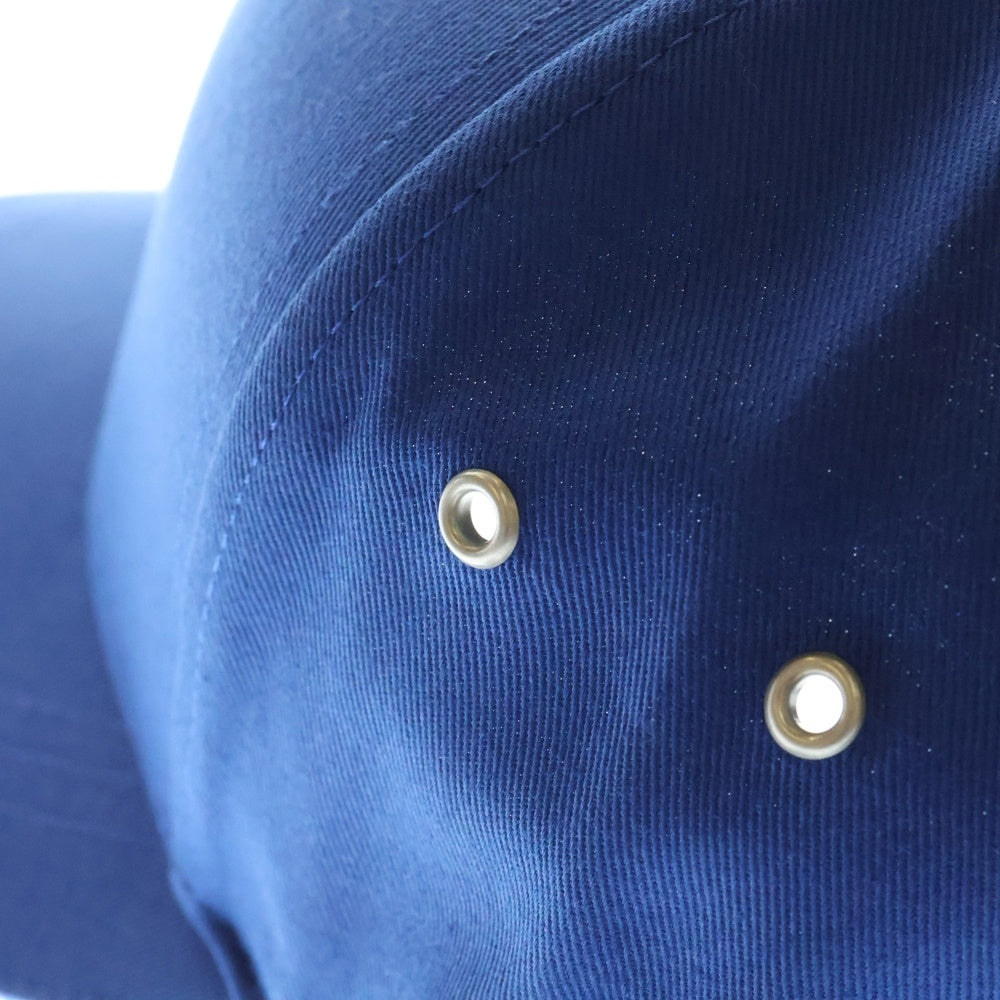 CRONOS(クロノス) Visor Trim Logo Cap ロゴ刺繍キャップ C06-CP-2505JG ブルー