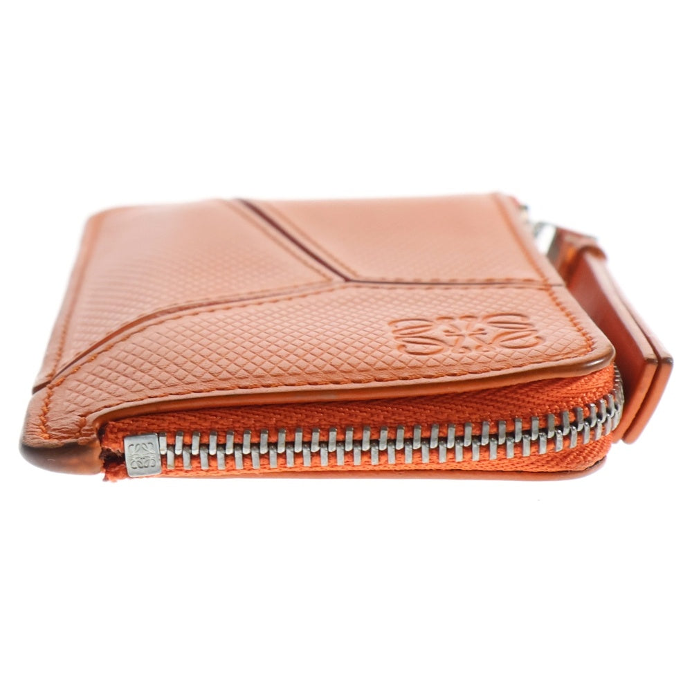 LOEWE(ロエベ) PUZZLE COIN CARDHOLDER RING パズル ロングコインカードホルダー コインケース オレンジ 262240