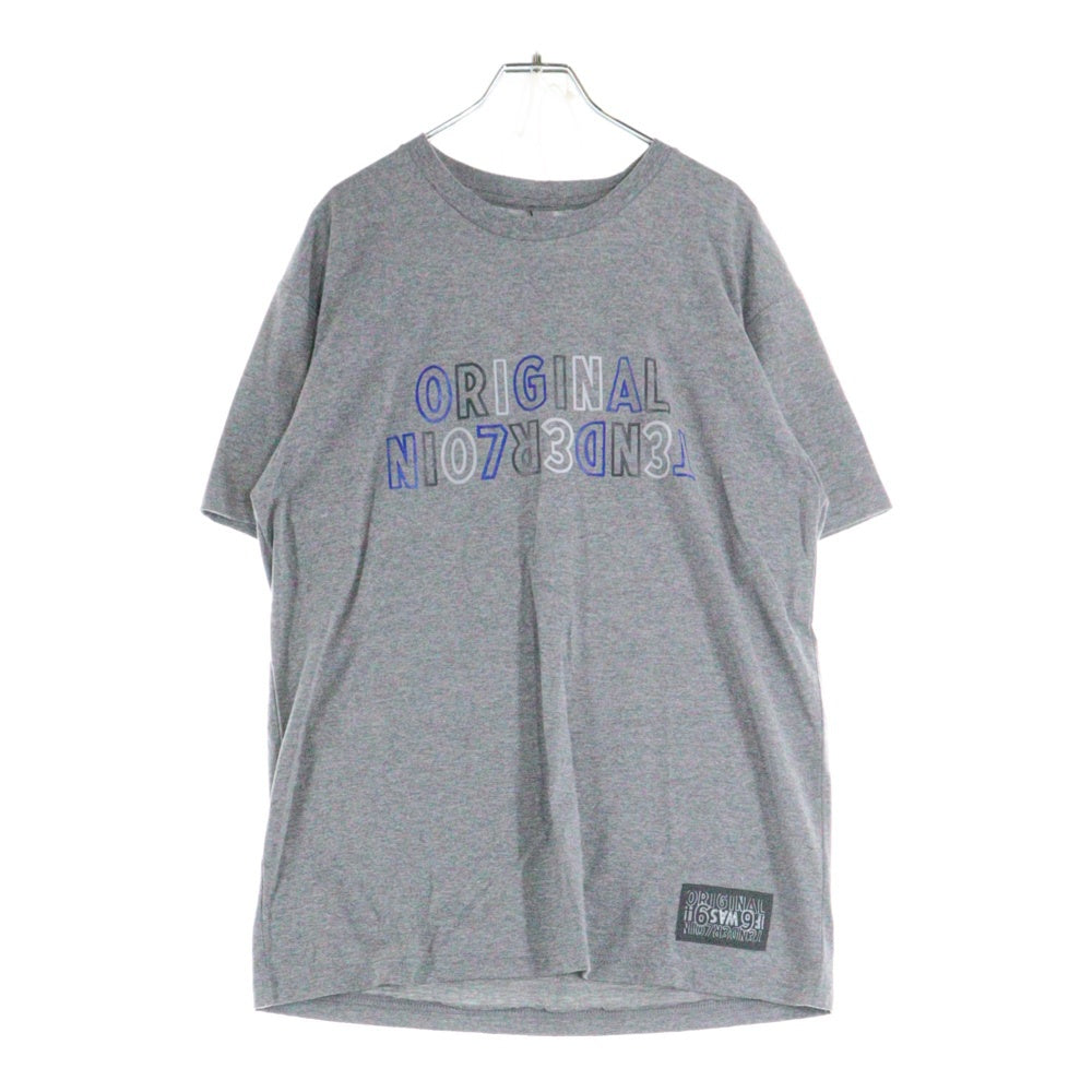TENDERLOIN(テンダーロイン) 22SS TEE 2B フロントロゴプリント 半袖Tシャツカットソー グレー