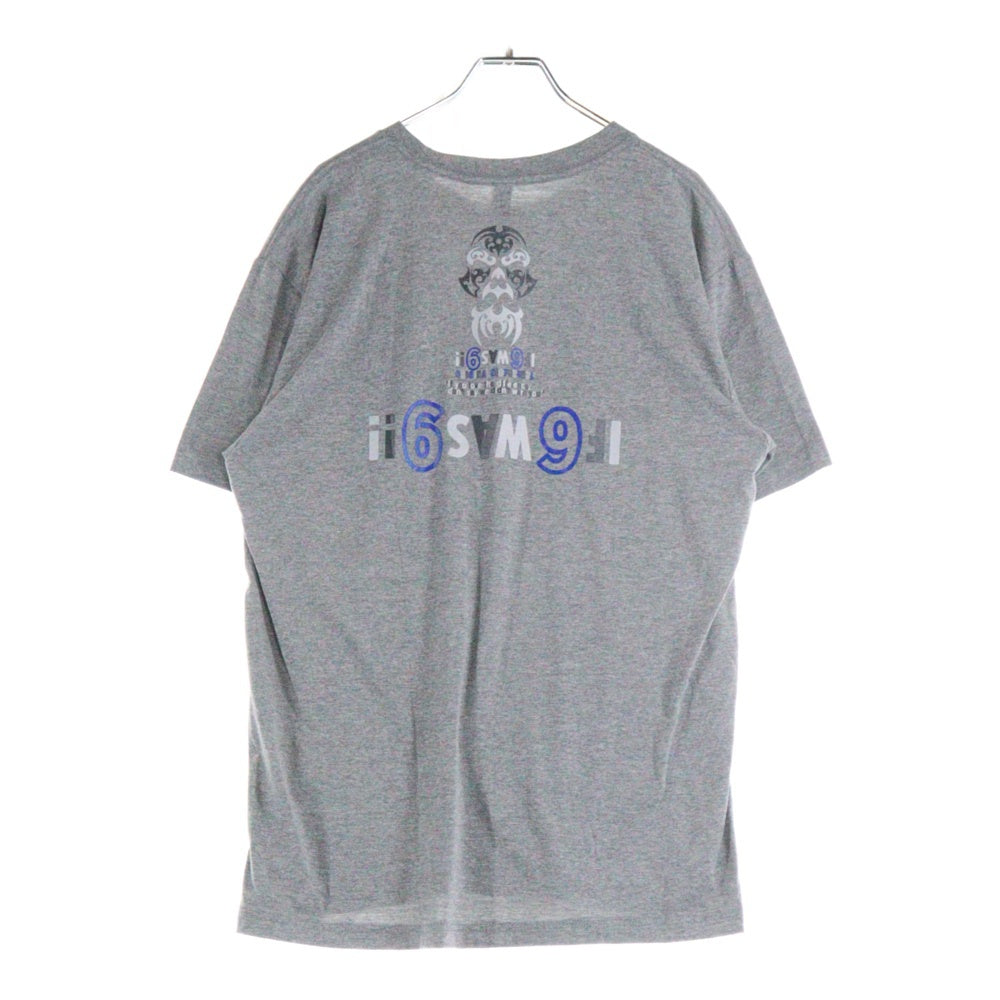 TENDERLOIN(テンダーロイン) 22SS TEE 2B フロントロゴプリント 半袖Tシャツカットソー グレー