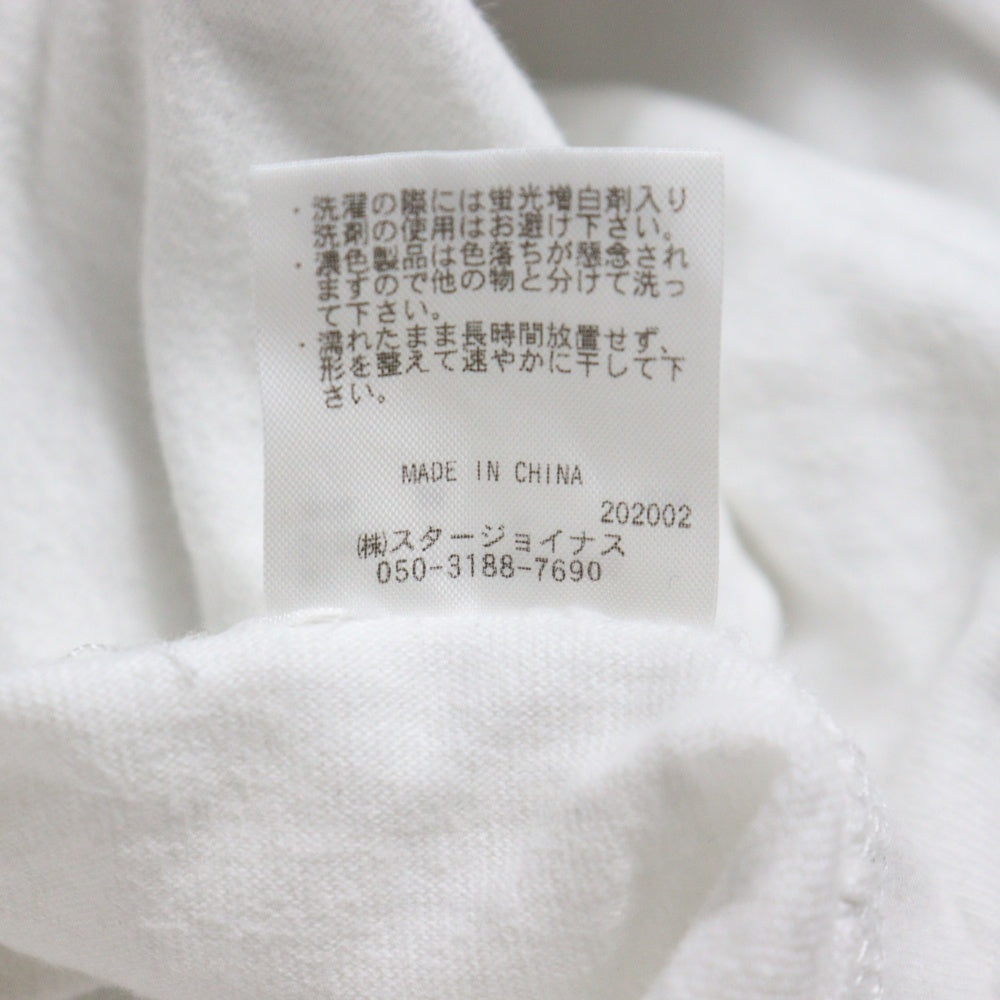 UNDEFEATED(アンディフィーテッド) UKIYOE SUMO L/S TEE バックプリント長袖Tシャツ カットソー ホワイト 777078001505
