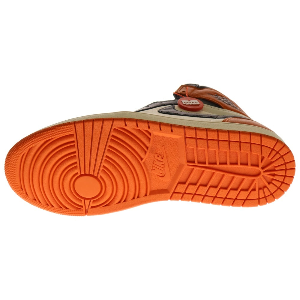 NIKE(ナイキ) AIR JORDAN 1 RETRO HIGH OG Shattered Backboard DZ5485-008 エア ジョーダン 1 レトロ シャッタードバックボード ハイカットスニーカー US10.5/28.5cm