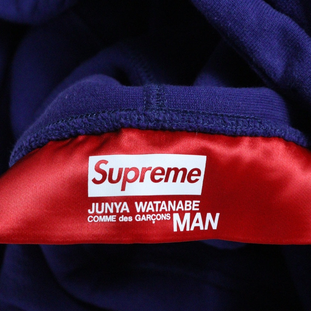 SUPREME(シュプリーム) 21AW × JUNYA WATANABE COMME des GARCONS MAN Hooded Sweatshirt ジュンヤワタナベ コムデギャルソン マン フーデッド スウェットシャツ パーカー パープル