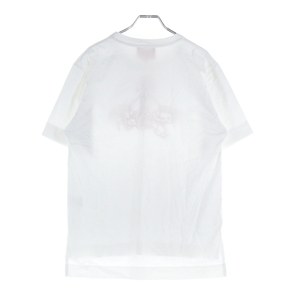 Vivienne Westwood Red Label(ヴィヴィアンウエストウッドレッドレーベル) フロントロゴプリント 半袖Tシャツ カットソー ホワイト/レッド レディース 16-12-351013