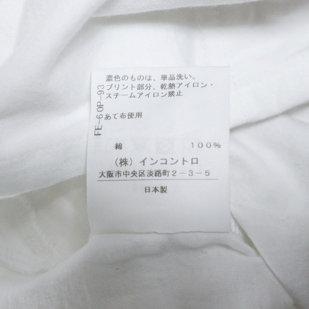 Vivienne Westwood Red Label(ヴィヴィアンウエストウッドレッドレーベル) フロントロゴプリント 半袖Tシャツ カットソー ホワイト/レッド レディース 16-12-351013