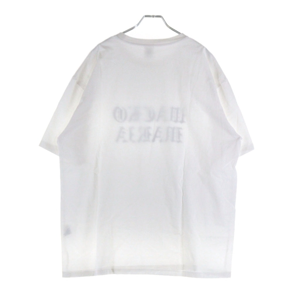 WACKO MARIA(ワコマリア) 24AW LETTERING LOGO フロントプリント 半袖Tシャツカットソー ホワイト