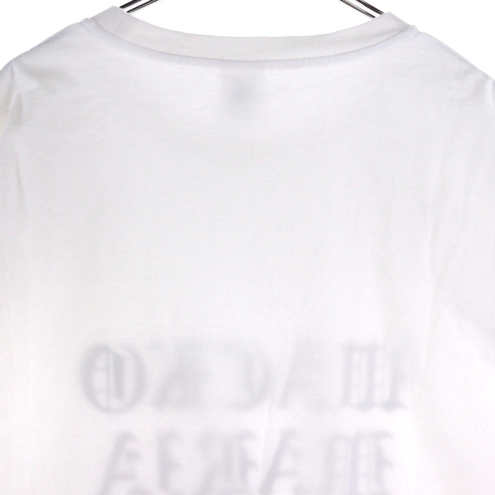 WACKO MARIA(ワコマリア) 24AW LETTERING LOGO フロントプリント 半袖Tシャツカットソー ホワイト