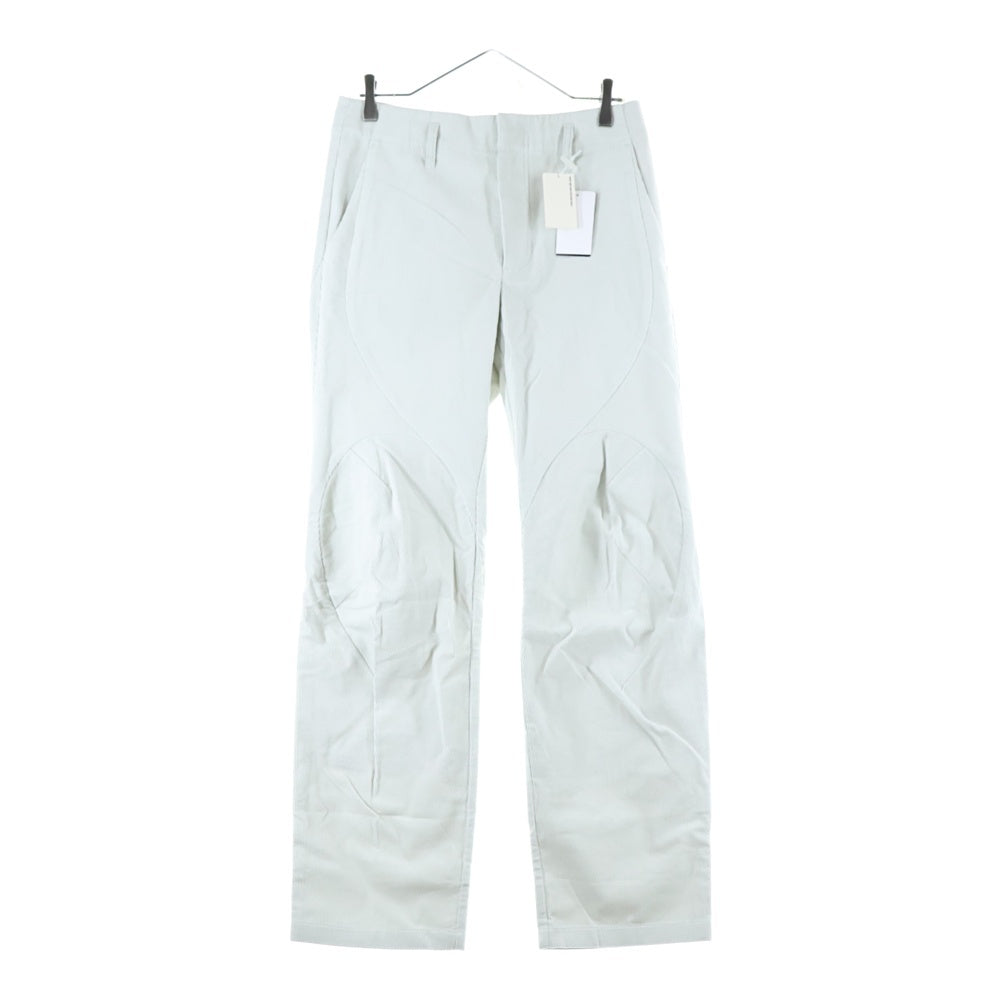 POST ARCHIVE FACTION(ポストアーカイブファクション) 23AW TROUSER PANTS コーデュロイ トラウザーパンツ ホワイト 5.1 BTR-IC