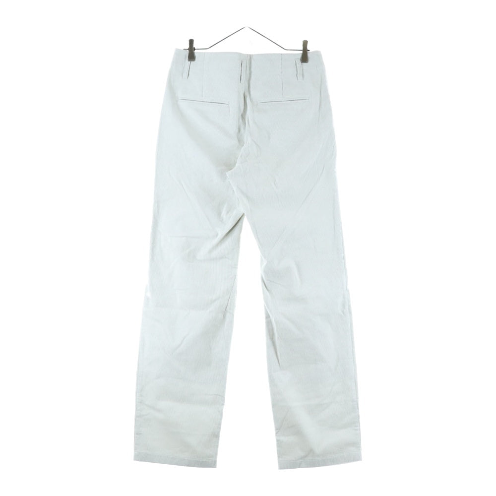 POST ARCHIVE FACTION(ポストアーカイブファクション) 23AW TROUSER PANTS コーデュロイ トラウザーパンツ ホワイト 5.1 BTR-IC