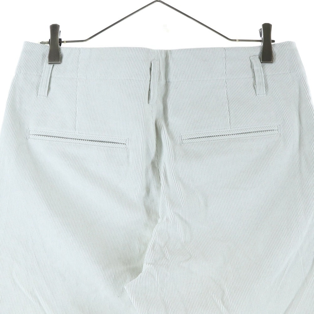 POST ARCHIVE FACTION(ポストアーカイブファクション) 23AW TROUSER PANTS コーデュロイ トラウザーパンツ ホワイト 5.1 BTR-IC
