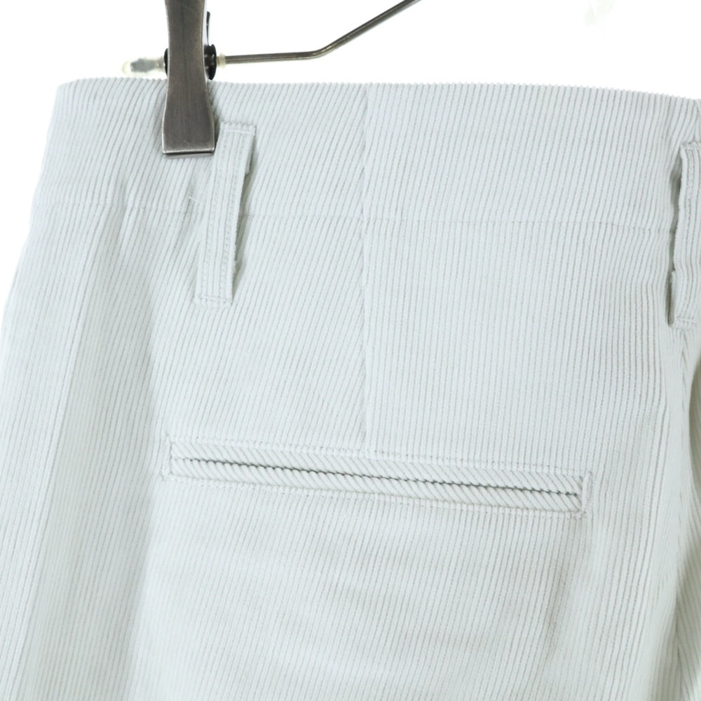 POST ARCHIVE FACTION(ポストアーカイブファクション) 23AW TROUSER PANTS コーデュロイ トラウザーパンツ ホワイト 5.1 BTR-IC