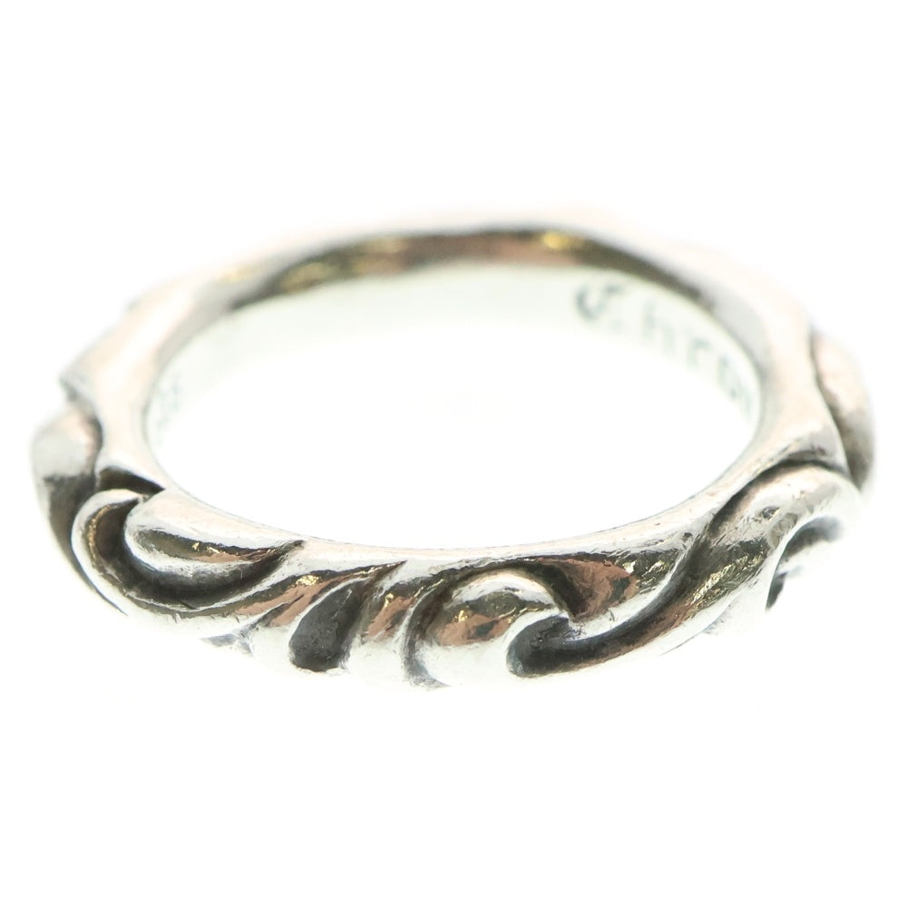 CHROME HEARTS(クロムハーツ) SCRL BAND スクロールバンド リング シルバー BCA351