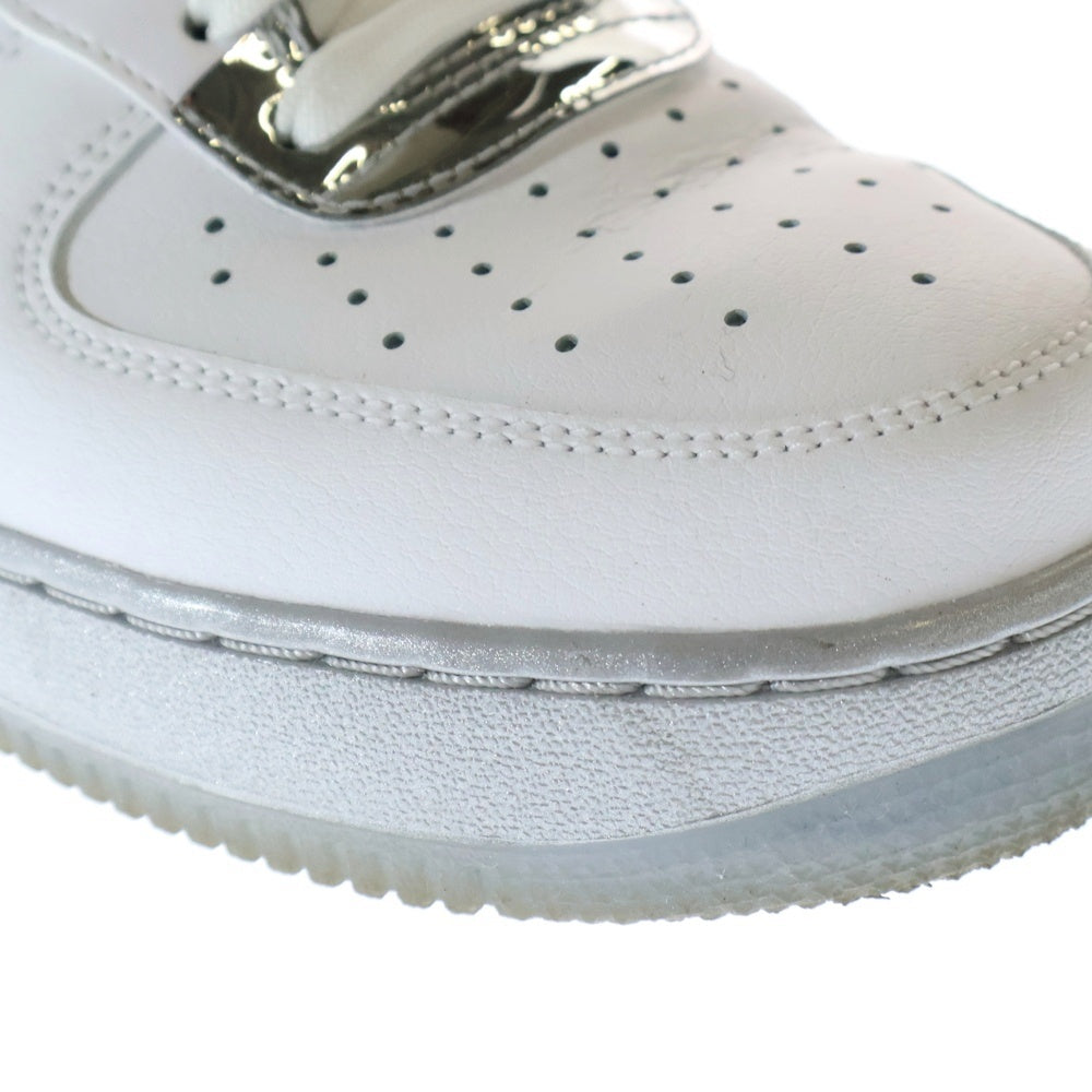 NIKE(ナイキ) WOMEN'S AIR FORCE 1 LOW WHITE CHROME DX6764-100 ウィメンズ エアフォース1 ロー ホワイトクローム ホワイト US10.5/27.5cm