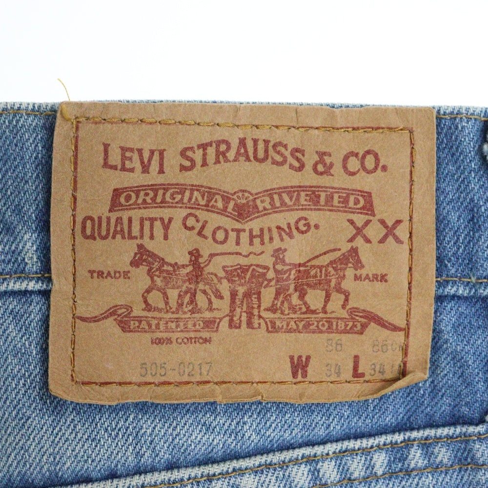Levi's(リーバイス) 90S VINTAGE 502-0217 スモール E ボタン裏刻印359 デニムパンツ インディゴ