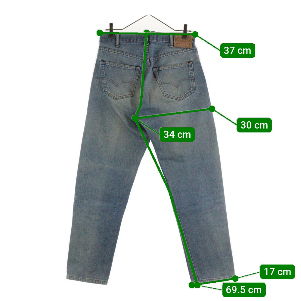 Levi's(リーバイス) 80S VINTAGE 502 スモール E ボタン裏刻印347 デニムパンツ インディゴ