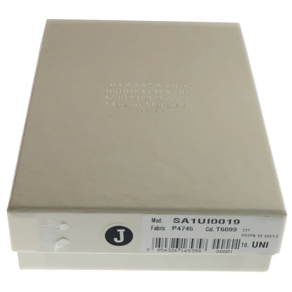Maison Margiela 11(メゾンマルジェラ11) 二つ折り 4ステッチ レザーウォレット 財布 ブルー SA1UI0019