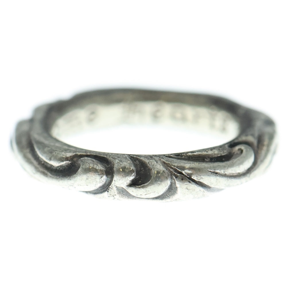 CHROME HEARTS(クロムハーツ) SCRL BAND スクロールバンド リング シルバー BCA351