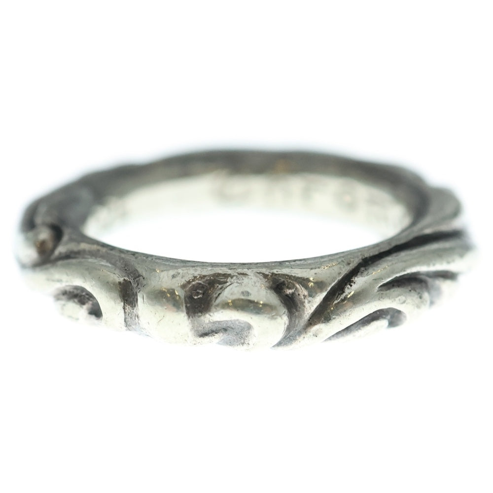 CHROME HEARTS(クロムハーツ) SCRL BAND スクロールバンド リング シルバー BCA351
