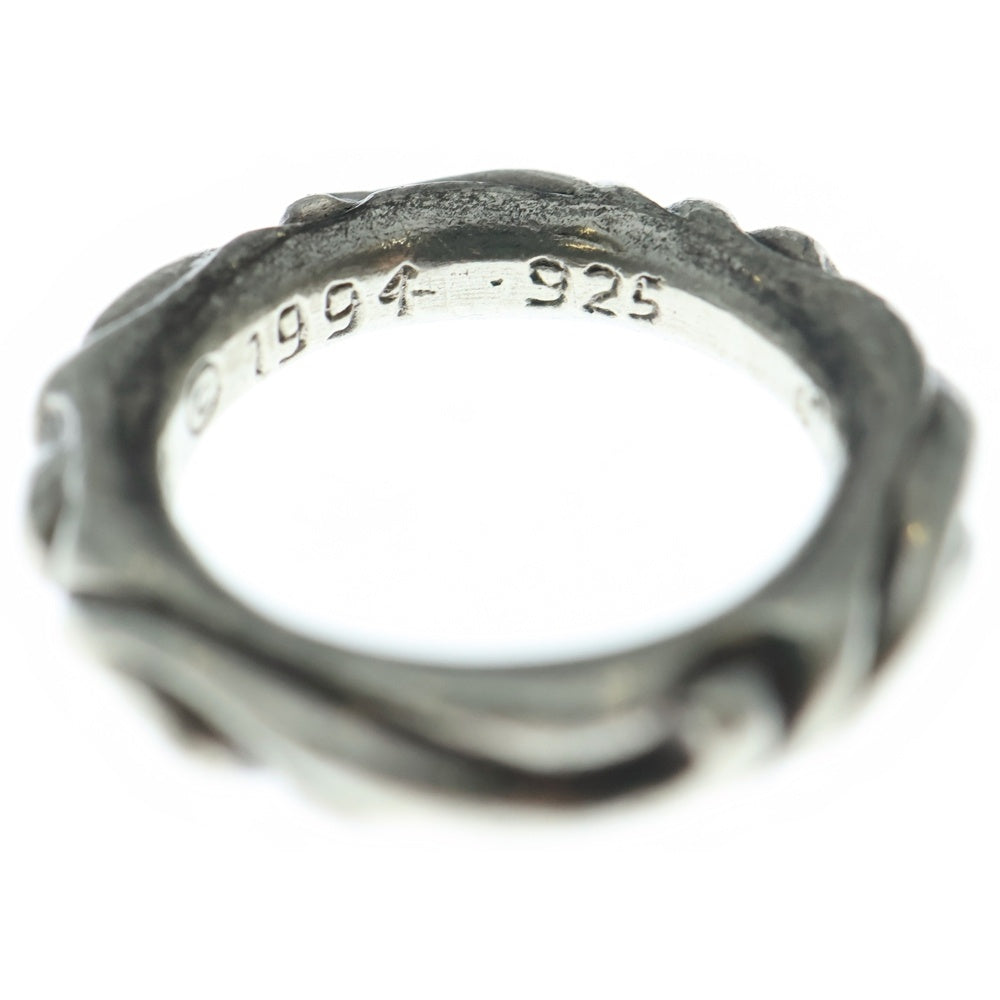 CHROME HEARTS(クロムハーツ) SCRL BAND スクロールバンド リング シルバー BCA351