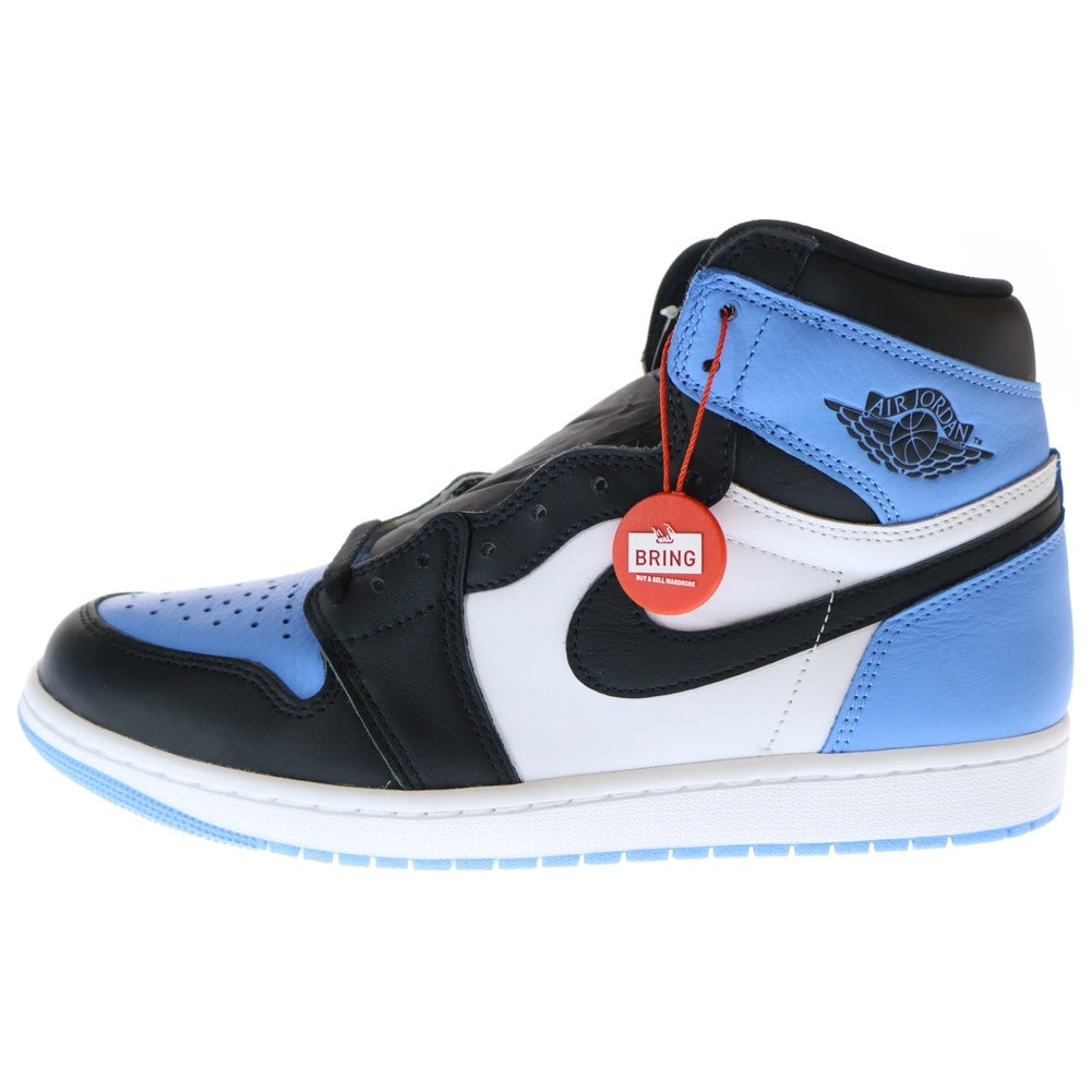 NIKE(ナイキ) AIR JORDAN 1 RETRO HI OG UNIVERSITY BLUE DZ5485-400 エアジョーダン1ハイOG ユニバーシティブルー ハイカットスニーカー ブルー/ホワイト US10/28cm