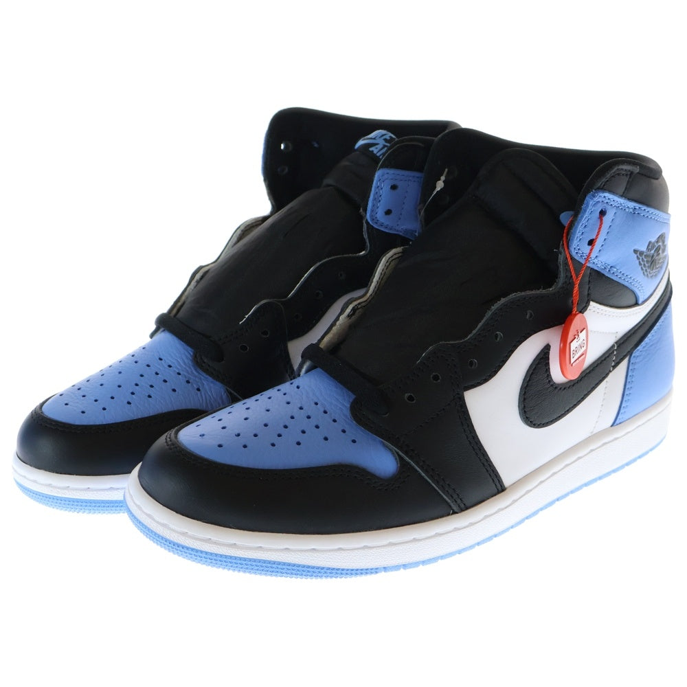 NIKE(ナイキ) AIR JORDAN 1 RETRO HI OG UNIVERSITY BLUE DZ5485-400 エアジョーダン1ハイOG ユニバーシティブルー ハイカットスニーカー ブルー/ホワイト US10/28cm