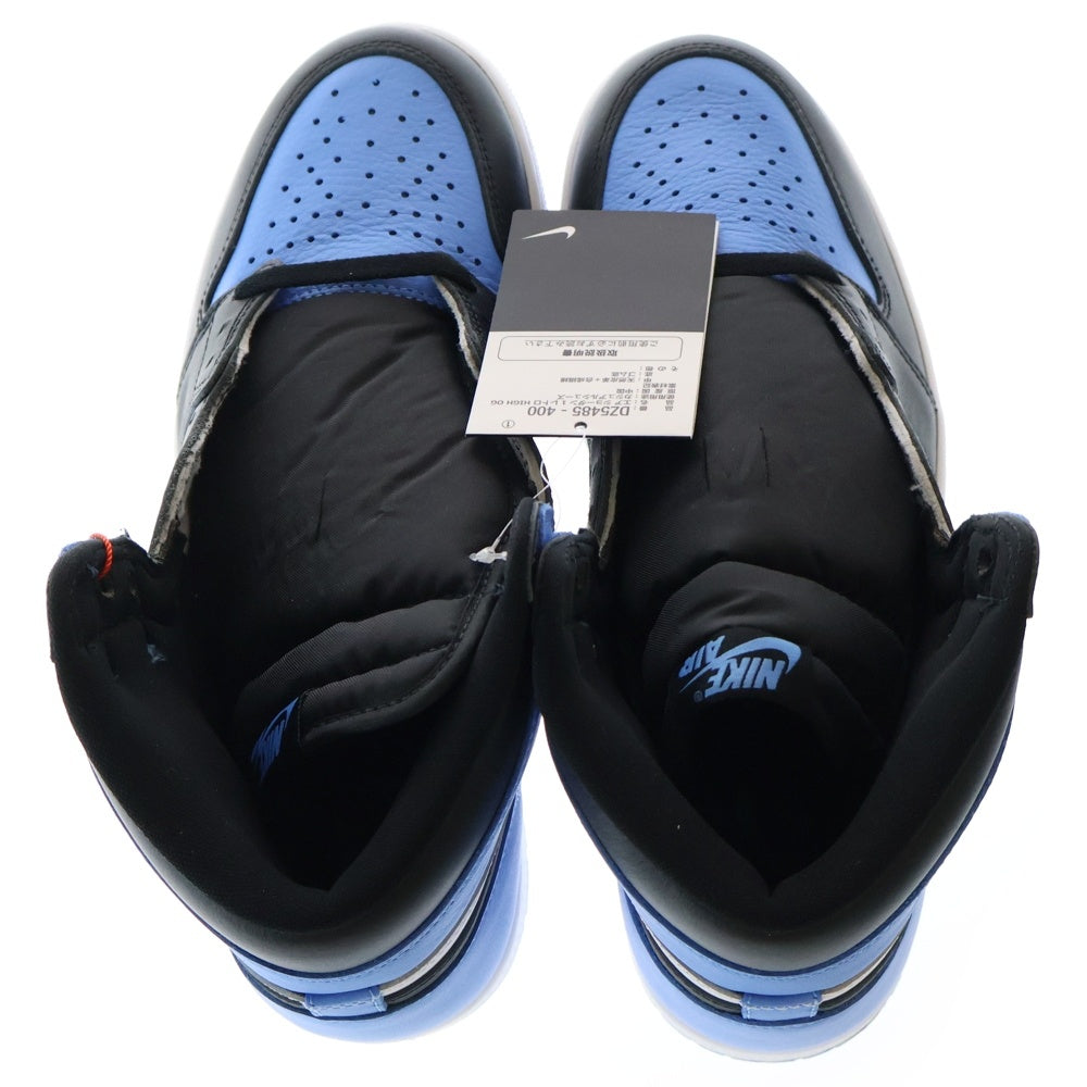 NIKE(ナイキ) AIR JORDAN 1 RETRO HI OG UNIVERSITY BLUE DZ5485-400 エアジョーダン1ハイOG ユニバーシティブルー ハイカットスニーカー ブルー/ホワイト US10/28cm