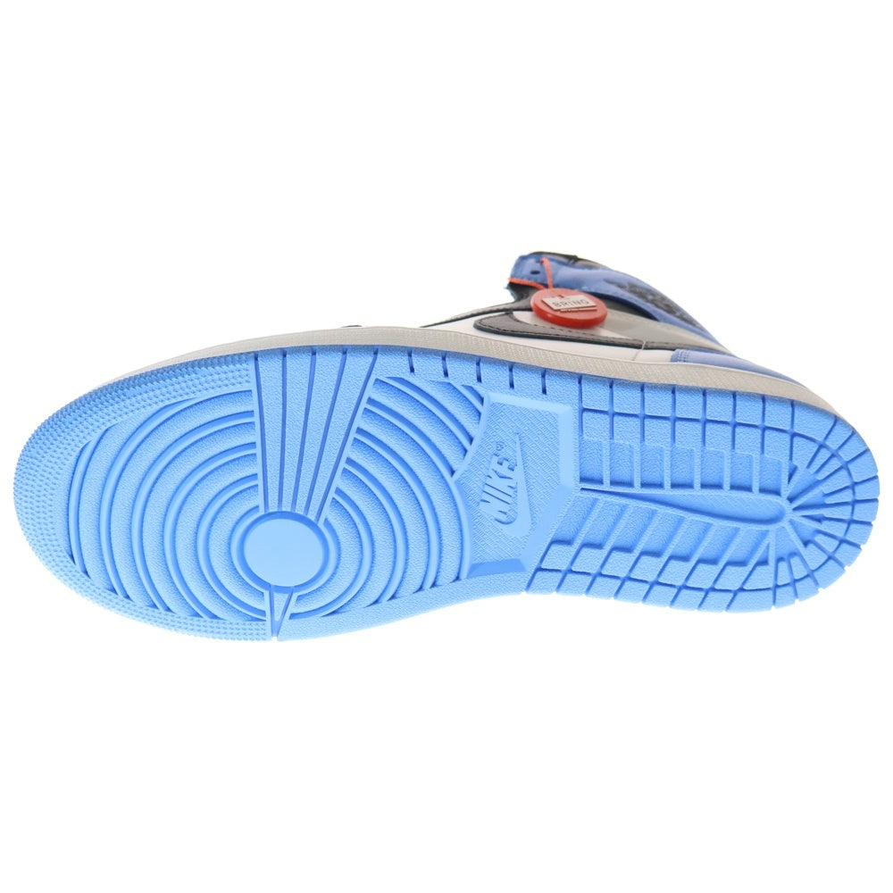 NIKE(ナイキ) AIR JORDAN 1 RETRO HI OG UNIVERSITY BLUE DZ5485-400 エアジョーダン1ハイOG ユニバーシティブルー ハイカットスニーカー ブルー/ホワイト US10/28cm