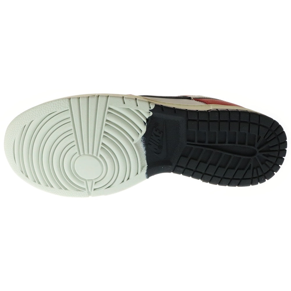 NIKE(ナイキ) DUNK LOW RETRO CHICAGO SPLIT DZ2536-600 ダンク シカゴスプリット ローカットスニーカー ホワイト/レッド US10/28cm