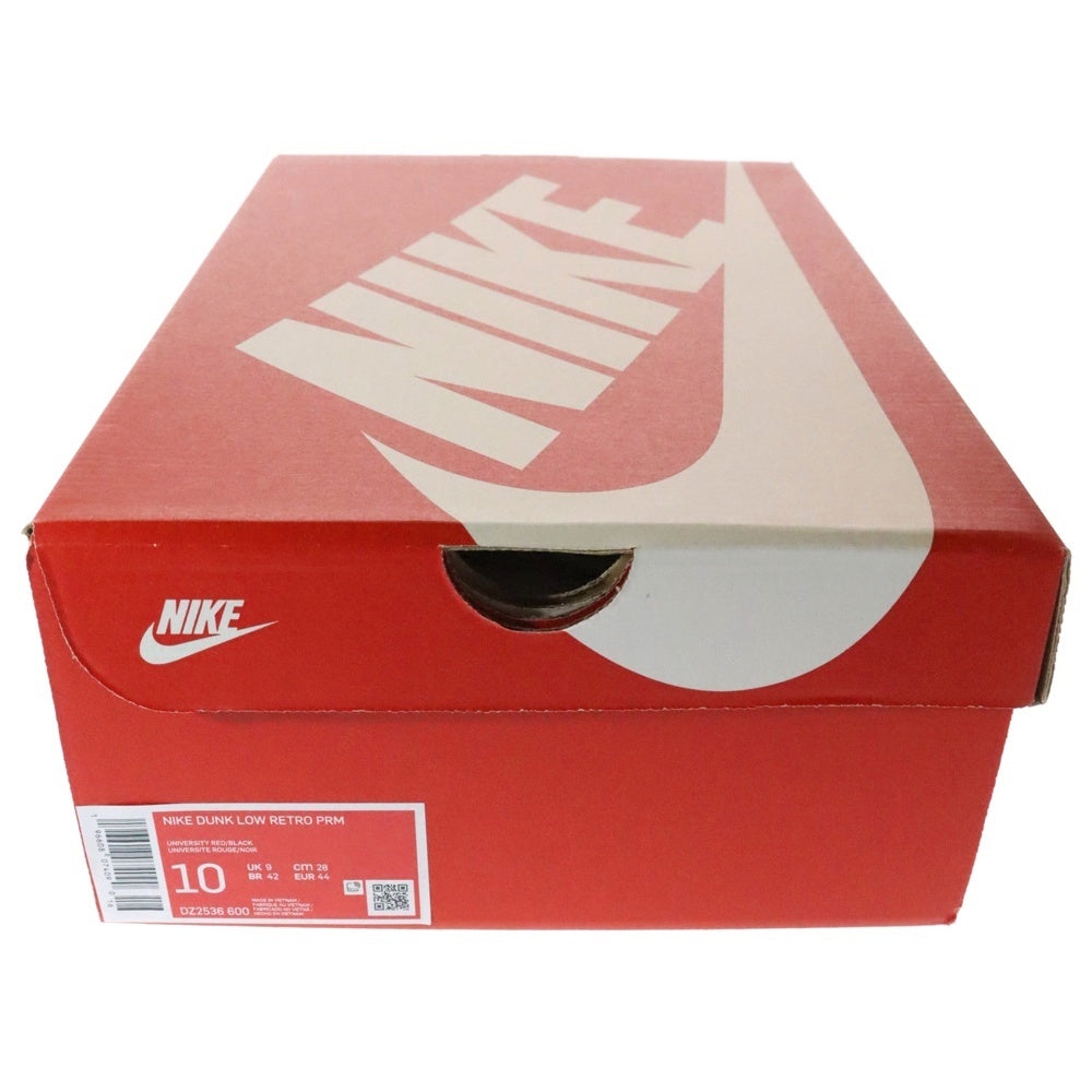 NIKE(ナイキ) DUNK LOW RETRO CHICAGO SPLIT DZ2536-600 ダンク シカゴスプリット ローカットスニーカー ホワイト/レッド US10/28cm