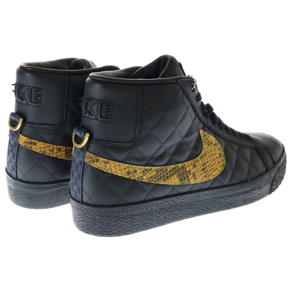 NIKE SB(ナイキエスビー) × Supreme BLAZER MID DV5078-001 シュプリーム ブレーザー ミッドカットスニーカー ブラック US9.5/27.5cm