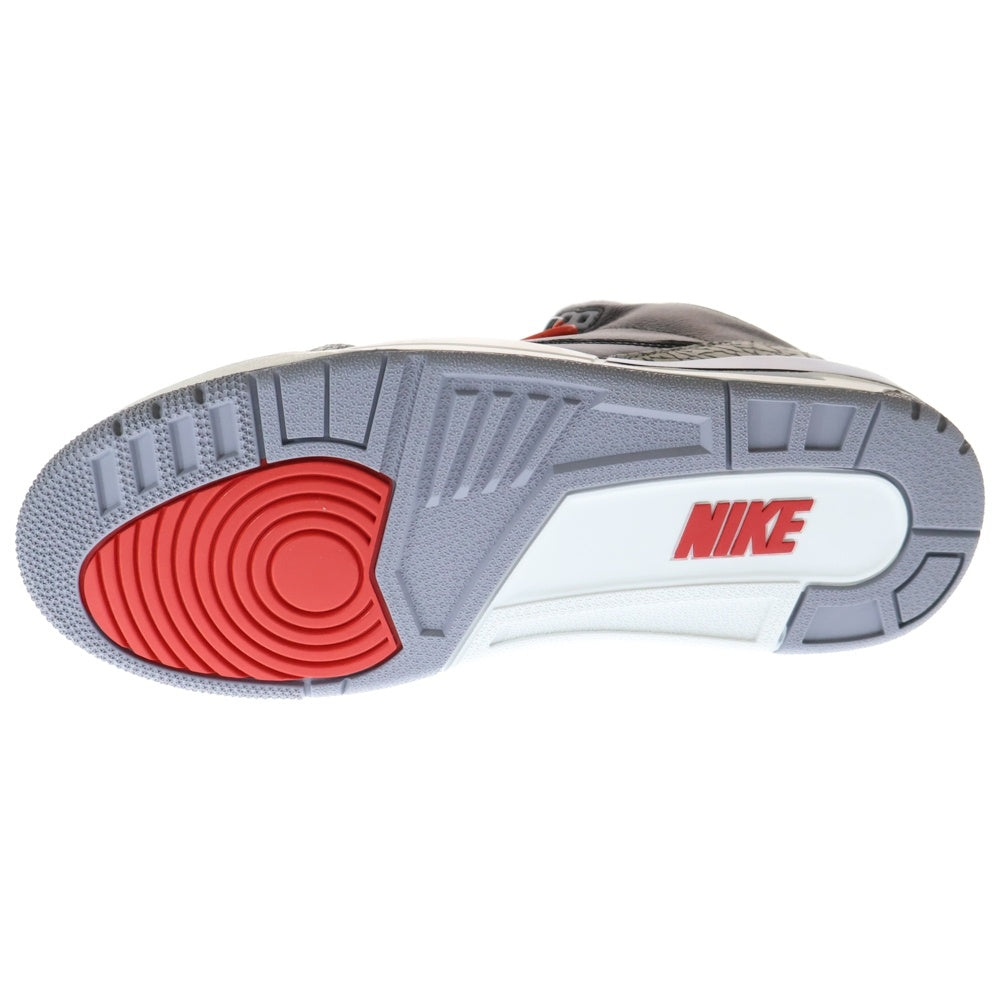 NIKE(ナイキ) AIR JORDAN 3 RETRO BLACK CEMENT DN3707-010 エアジョーダン3 レトロ ブラックセメント ローカットスニーカー ブラック US10/28cm