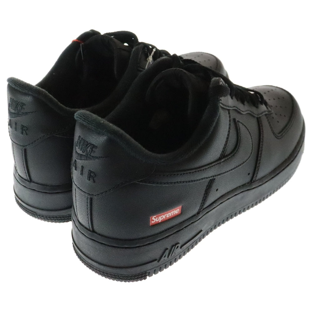 NIKE(ナイキ) × SUPREME AIR FORCE 1 LOW CU9225-001 エアフォースワンロー ローカットスニーカー ブラック US9.5/27.5cm