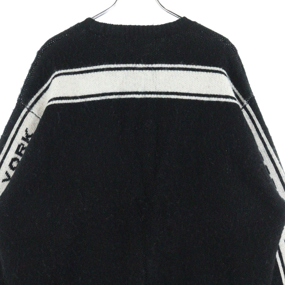 SUPREME(シュプリーム) 24AW Back Stripe Sweater バックストライプ セーター ブラック