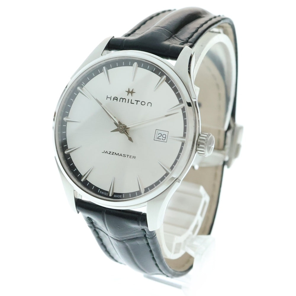 HAMILTON(ハミルトン) Jazzmaster ジャズマスター ジェント 腕時計 H32451751 シルバー/ブラック
