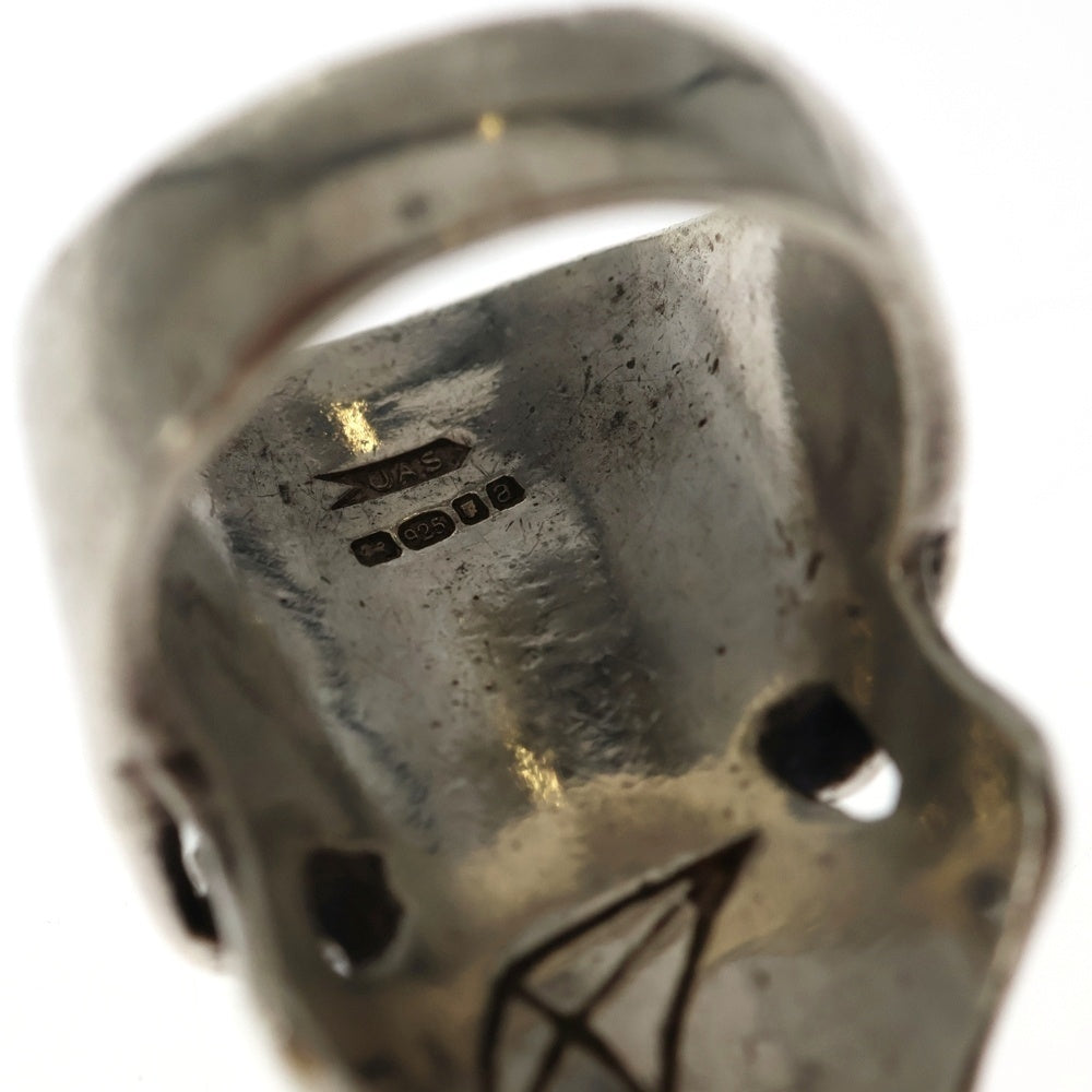 CRAZY PIG(クレイジーピッグ) PSYCHO KILLER SKULL RING サイコキラー スカルリング シルバー