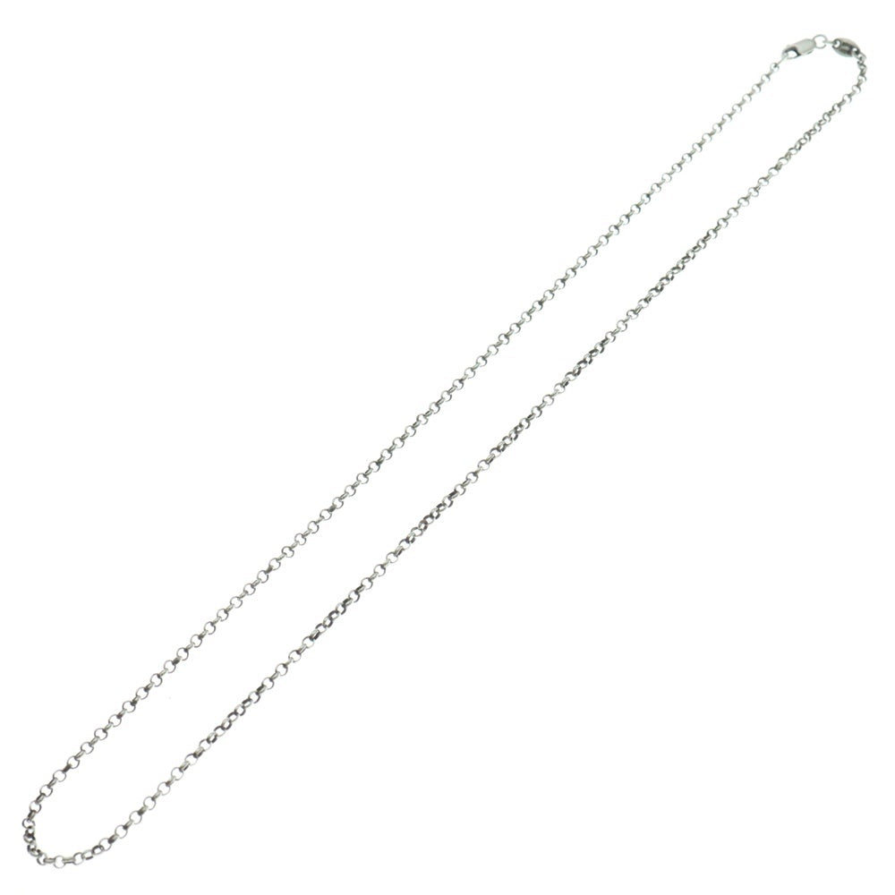 CHROME HEARTS(クロムハーツ) NECKCHAIN R18 ロールチェーンネックレス 18inch シルバー BCA083