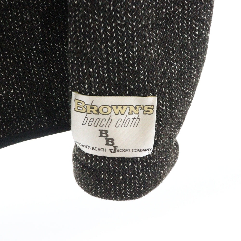 TROPHY CLOTHING(トロフィークロージング) ×Beach Cloth Jacket ウールジャケット ブラウン TR24AW-503