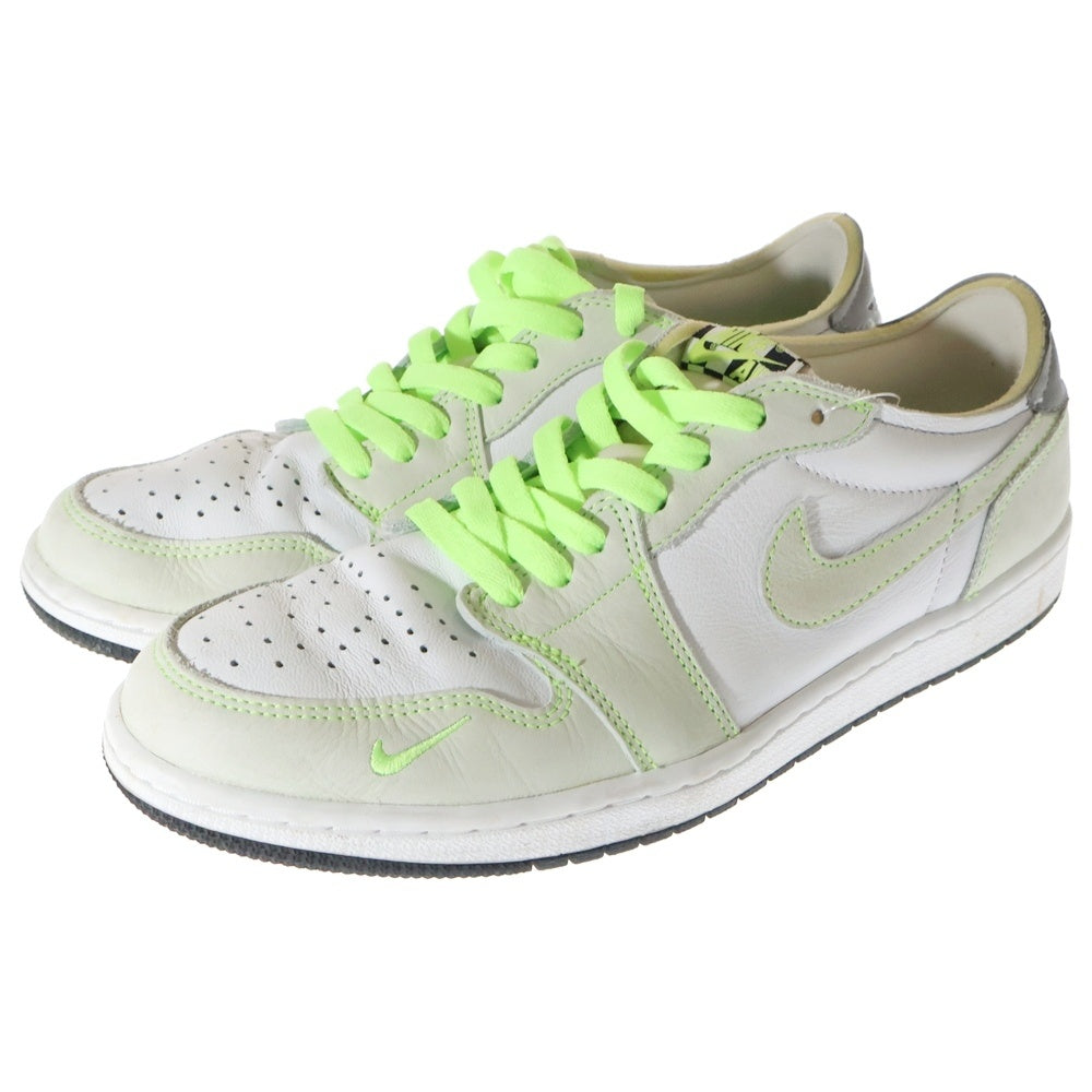 NIKE(ナイキ) AIR JORDAN 1 LOW OG GHOST GREEN DM7837-103 エアジョーダン1 ローカットスニーカー ゴーストグリーン ホワイト US9.5/27.5cm