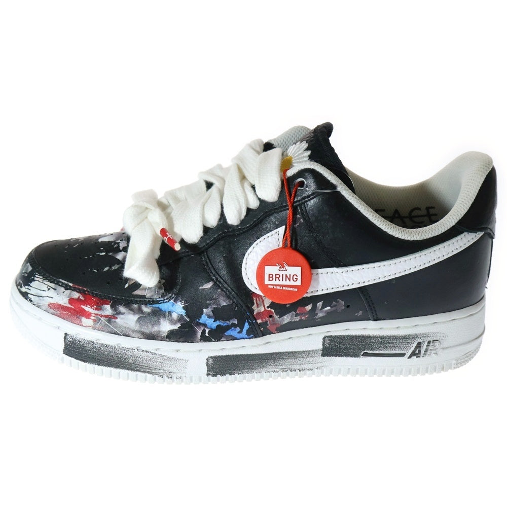 NIKE(ナイキ) ×PEACEMINUSONE Air Force 1 Low Para Noise AQ3692-001 ピースマイナスワン エアフォース1 パラノイズ ローカットスニーカー ブラック US9.5/27.5cm