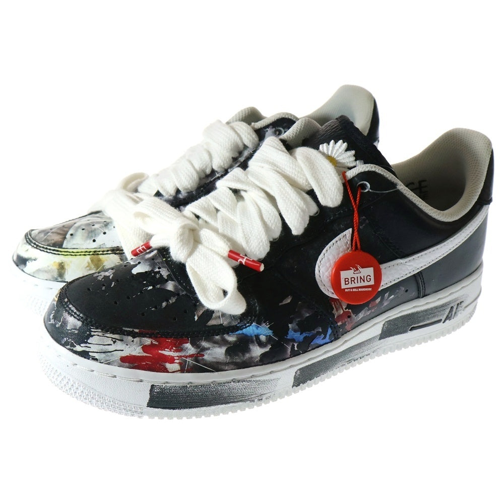 NIKE(ナイキ) ×PEACEMINUSONE Air Force 1 Low Para Noise AQ3692-001 ピースマイナスワン エアフォース1 パラノイズ ローカットスニーカー ブラック US9.5/27.5cm