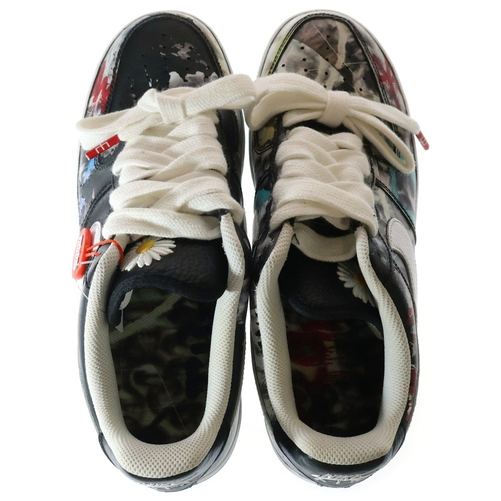 NIKE(ナイキ) ×PEACEMINUSONE Air Force 1 Low Para Noise AQ3692-001 ピースマイナスワン エアフォース1 パラノイズ ローカットスニーカー ブラック US9.5/27.5cm