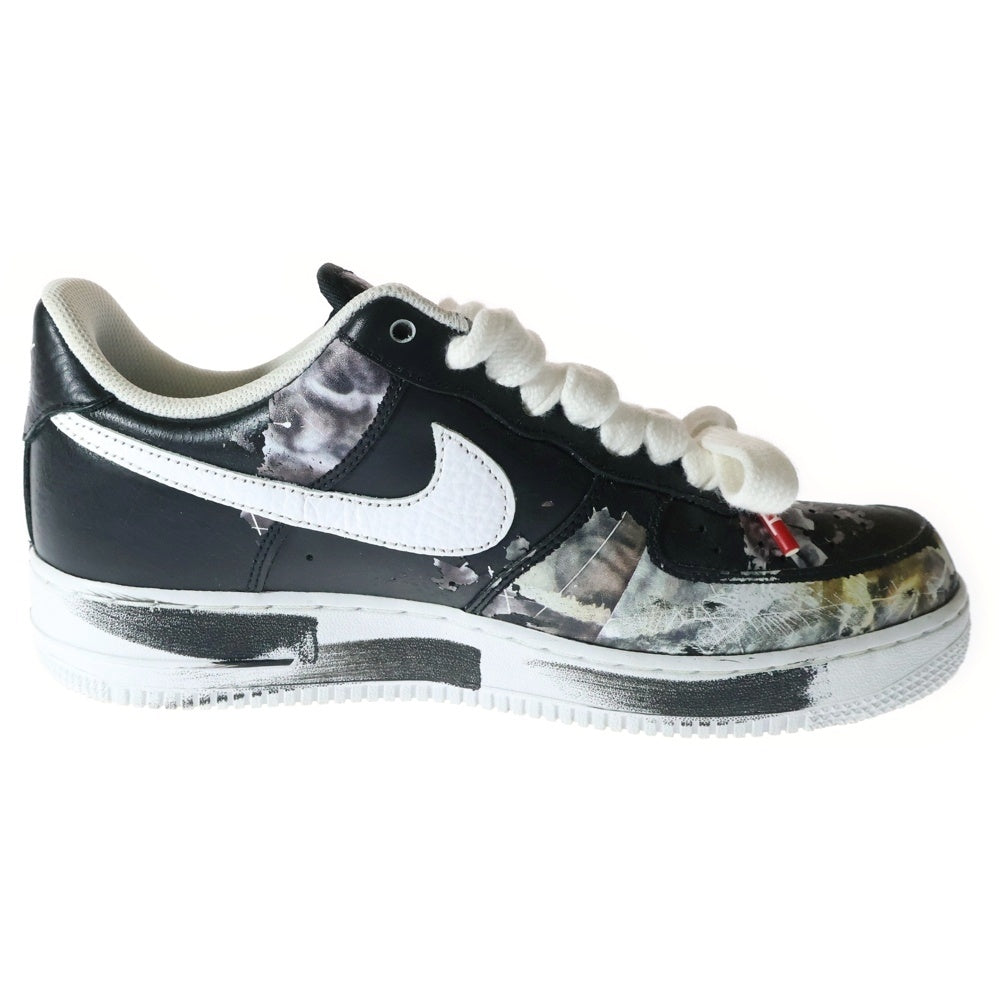 NIKE(ナイキ) ×PEACEMINUSONE Air Force 1 Low Para Noise AQ3692-001 ピースマイナスワン エアフォース1 パラノイズ ローカットスニーカー ブラック US9.5/27.5cm
