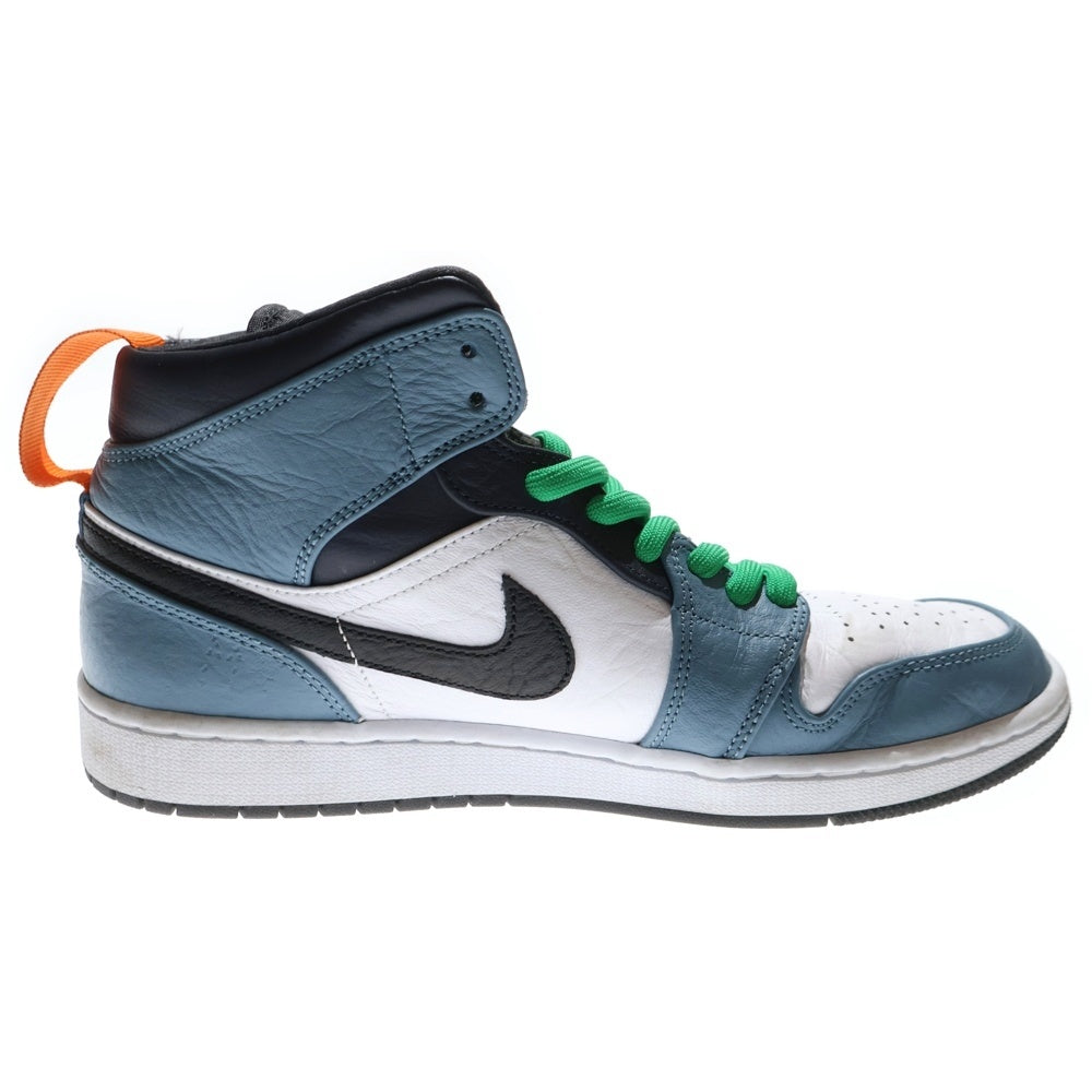 NIKE(ナイキ) ×FACETASM AIR JORDAN 1 MID SE FRLS APLA CU2802-100 ファッセタズム エアジョーダン1 フィアレス ミッドカットスニーカー ブルー/ホワイト US9.5/27.5cm
