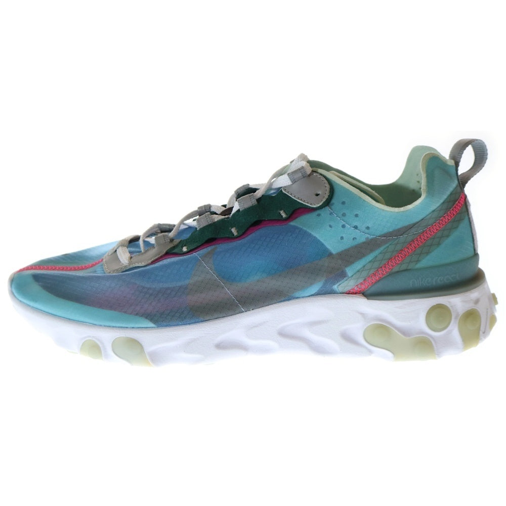 NIKE(ナイキ) REACT ELEMENT 87 ROYAL TINT AQ1090-400 リアクトエレメント87 ロイヤルティント ローカットスニーカー ブルー US9.5/27.5cm