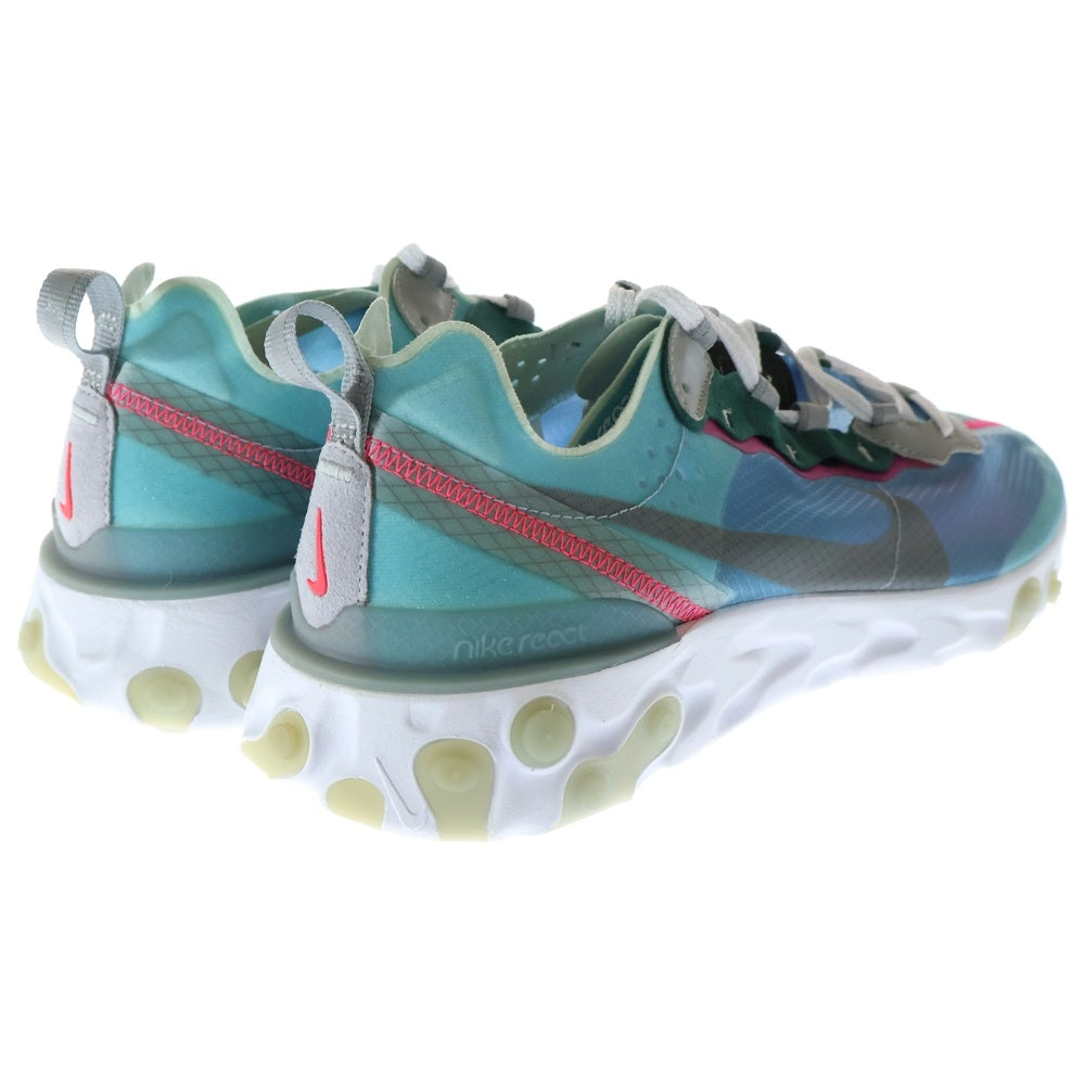 NIKE(ナイキ) REACT ELEMENT 87 ROYAL TINT AQ1090-400 リアクトエレメント87 ロイヤルティント ローカットスニーカー ブルー US9.5/27.5cm