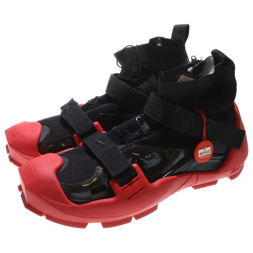 NIKE(ナイキ) × MATTHE M WILLIAMS FREE TR FLYKNIT 3 BRED AQ9200-001 マシュー・M・ウィリアムズ フリー TRフライニット3 ブレッド ハイカットスニーカー US9.5/27.5cm