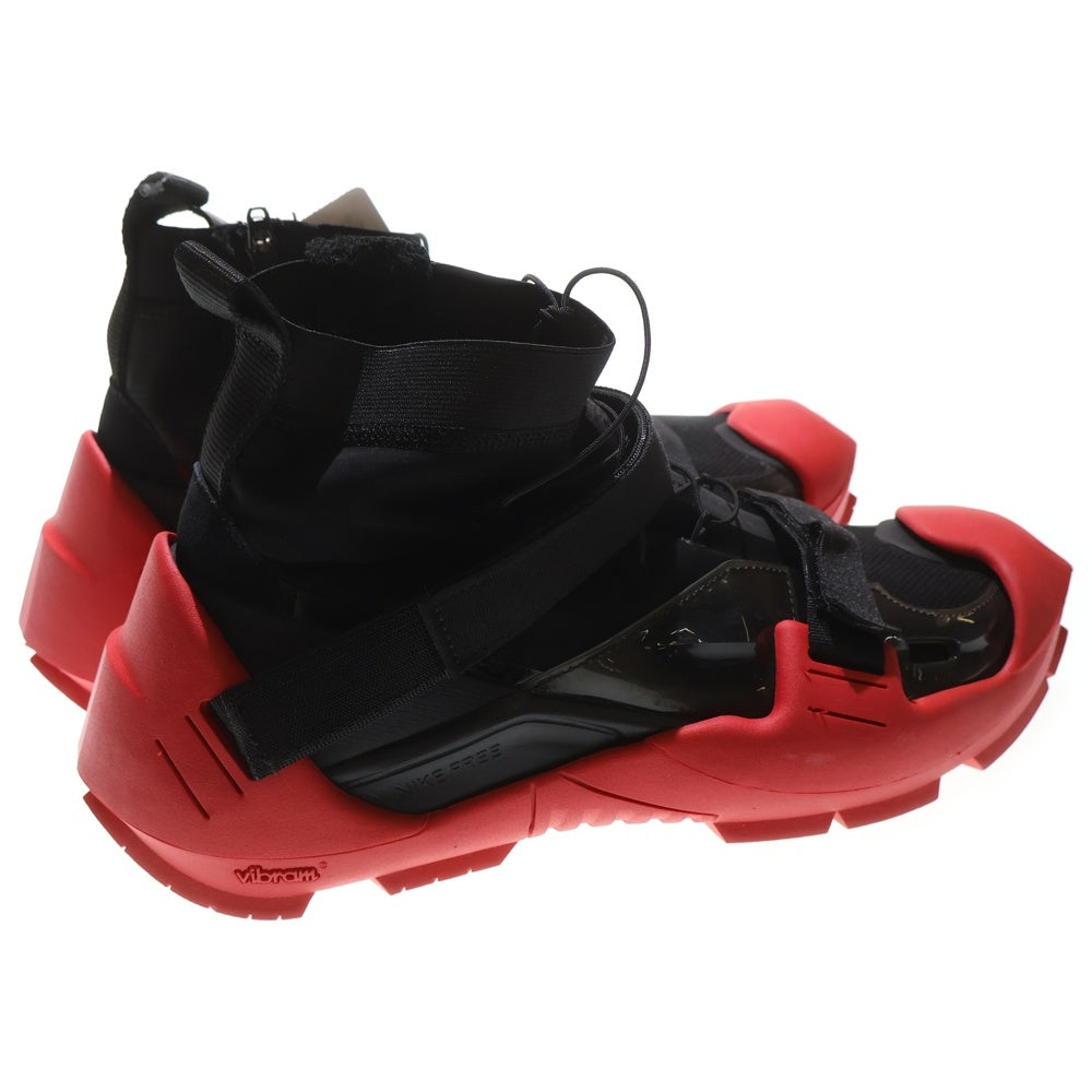 NIKE(ナイキ) × MATTHE M WILLIAMS FREE TR FLYKNIT 3 BRED AQ9200-001 マシュー・M・ウィリアムズ フリー TRフライニット3 ブレッド ハイカットスニーカー US9.5/27.5cm