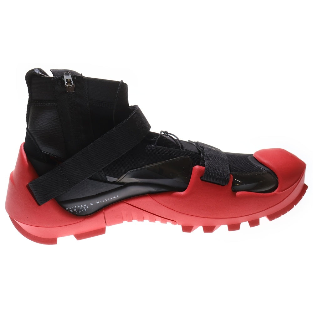 NIKE(ナイキ) × MATTHE M WILLIAMS FREE TR FLYKNIT 3 BRED AQ9200-001 マシュー・M・ウィリアムズ フリー TRフライニット3 ブレッド ハイカットスニーカー US9.5/27.5cm