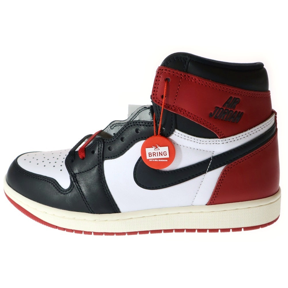 NIKE(ナイキ) AIR JORDAN 1 RETRO HIGH OG DZ5485-106 ブラックトゥ リイマジンド エアジョーダン1 ハイカットスニーカー ブラック/レッド US9.5/27.5cm
