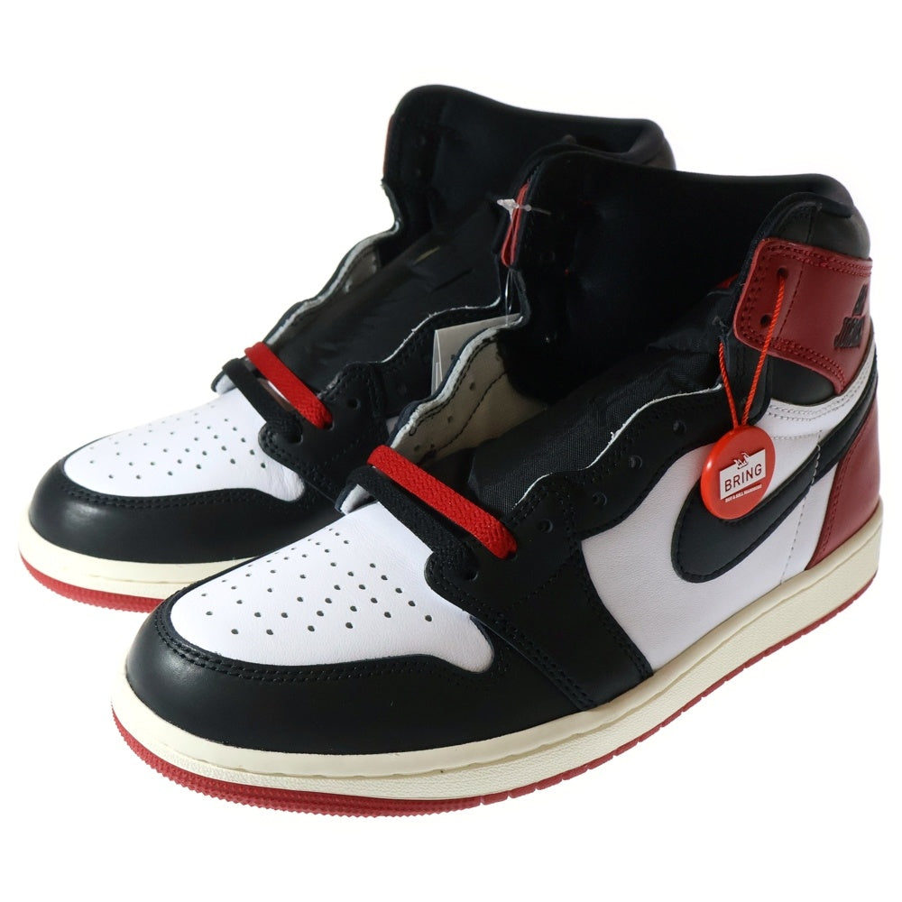 NIKE(ナイキ) AIR JORDAN 1 RETRO HIGH OG DZ5485-106 ブラックトゥ リイマジンド エアジョーダン1 ハイカットスニーカー ブラック/レッド US9.5/27.5cm